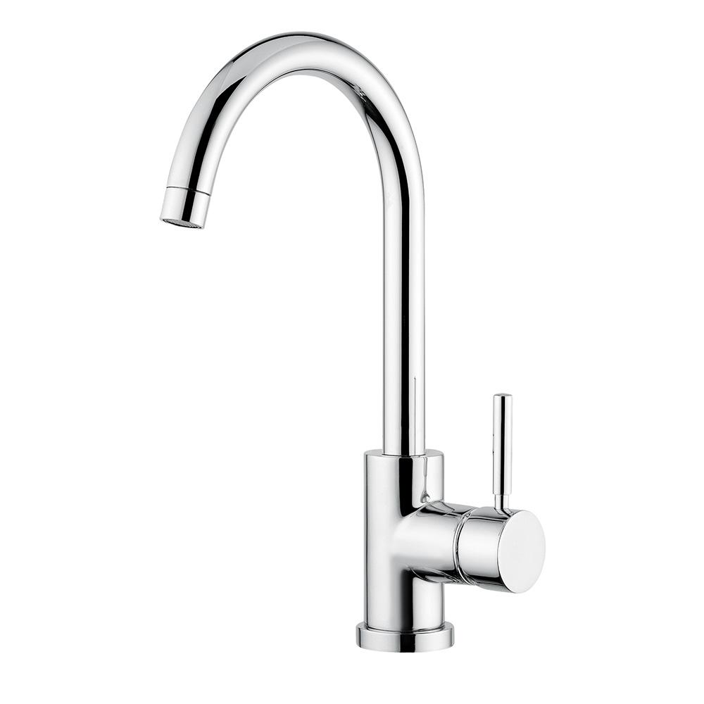 bugnatese kobuk 2217 magas mosdo furdo furdoszoba konyha matt fekete feher nikkel mosogato csaptelep krom csap modern design minimal szaniter konyhabutor.jpg
